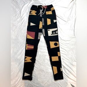 I Love Ugly Zespy Flag Pants, Small